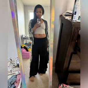 Free People ruffle pant